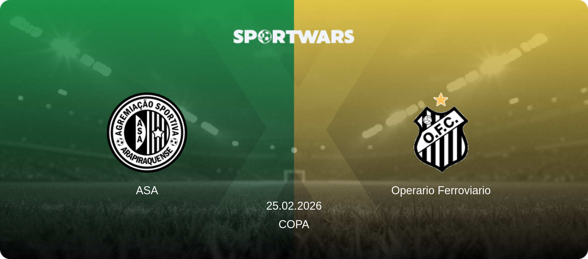 ASA — Operario Ferroviario, 25.02.2026 — Copa (match preview)