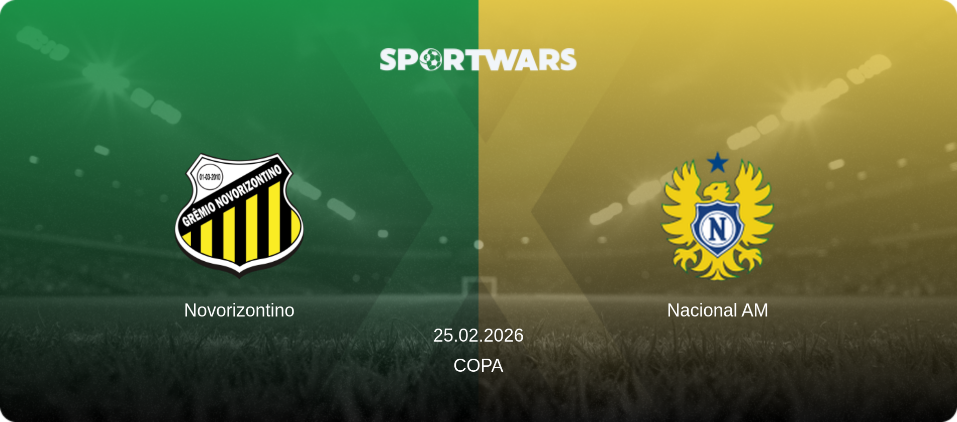 Novorizontino — Nacional AM, 25.02.2026 — Copa (match preview)