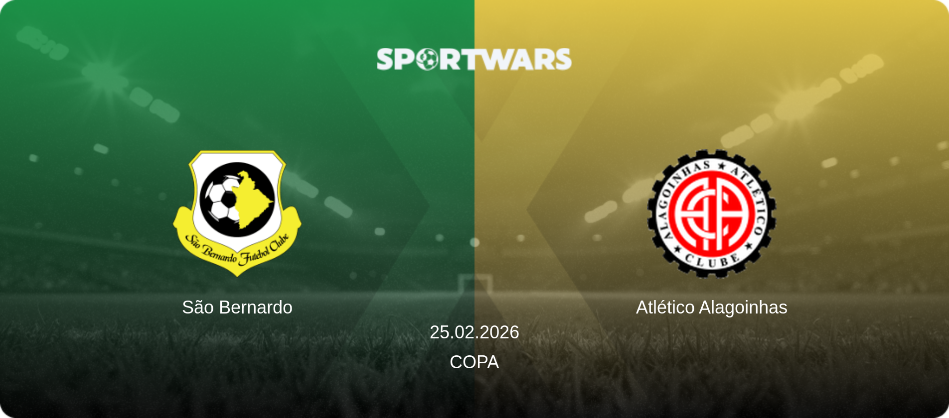 São Bernardo — Atlético Alagoinhas, 25.02.2026 — Copa (match preview)
