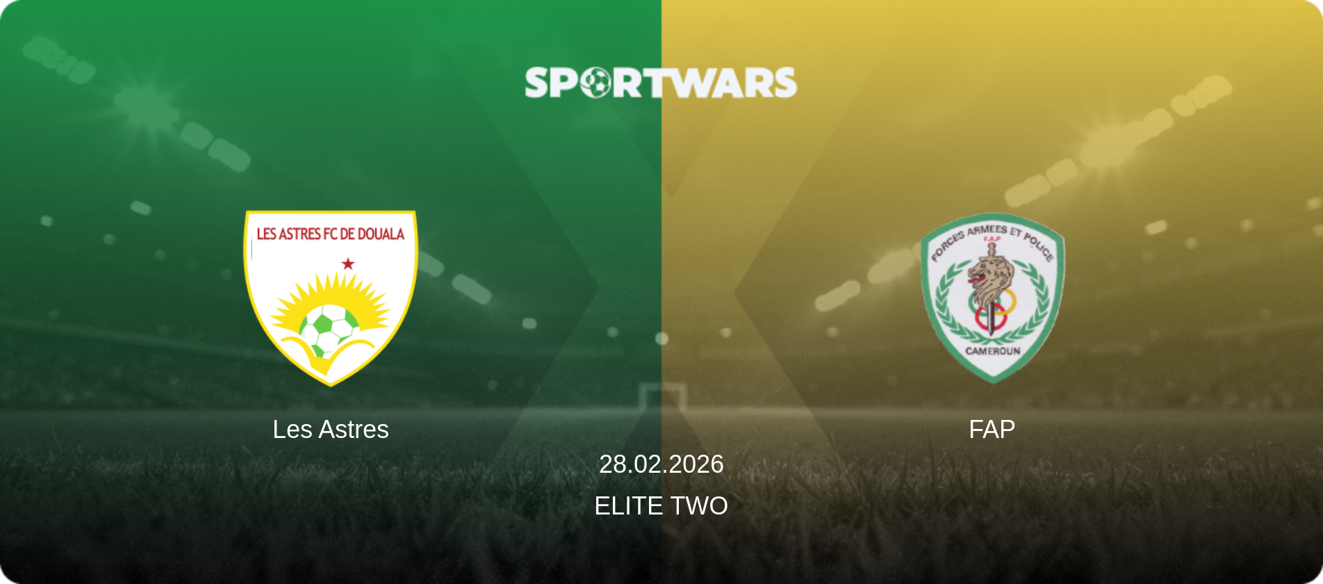Les Astres — FAP, 28.02.2026 — Elite Two (match preview)