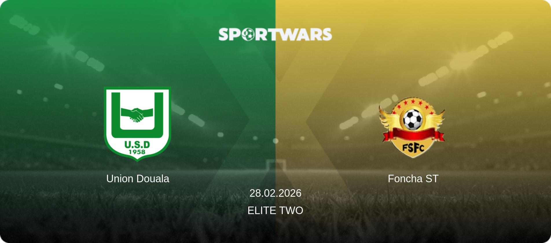 Union Douala — Foncha ST, 28.02.2026 — Elite Two (match preview)