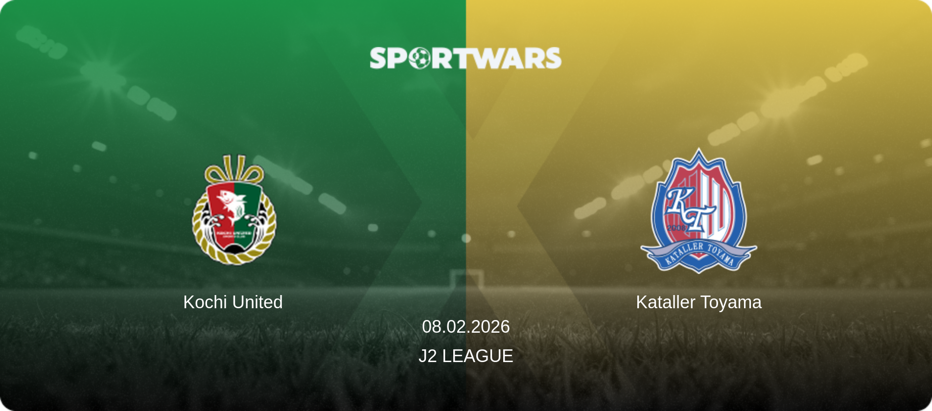 Kochi United — Kataller Toyama, 08.02.2026 — J2 League (match preview)