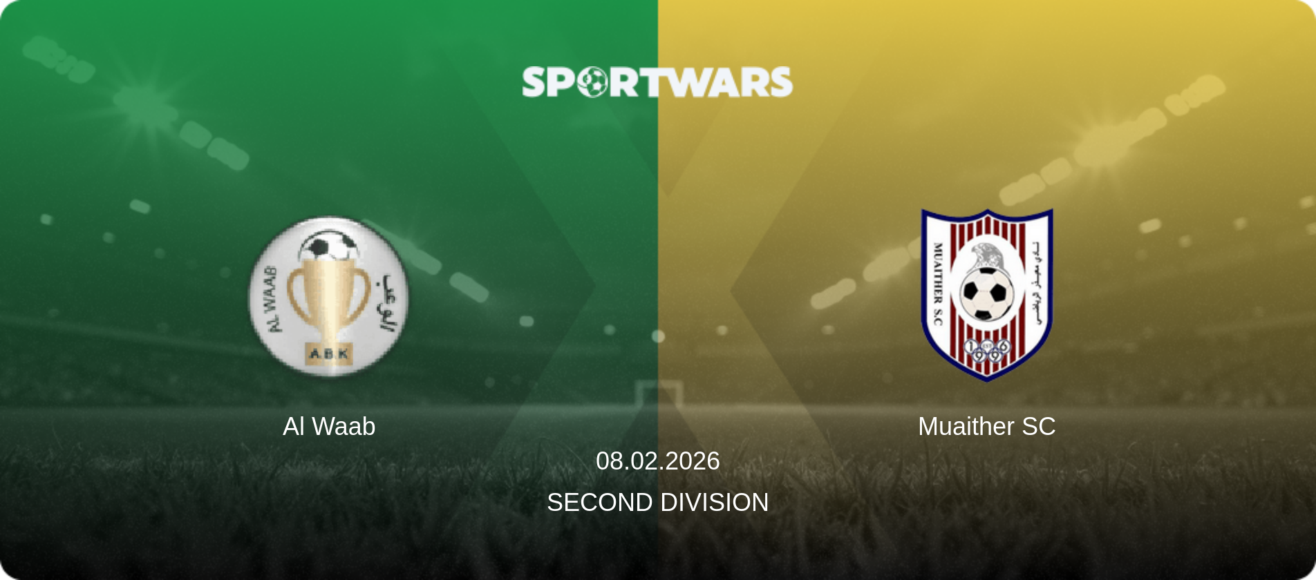 Al Waab — Muaither SC, 08.02.2026 — Second Division (match preview)
