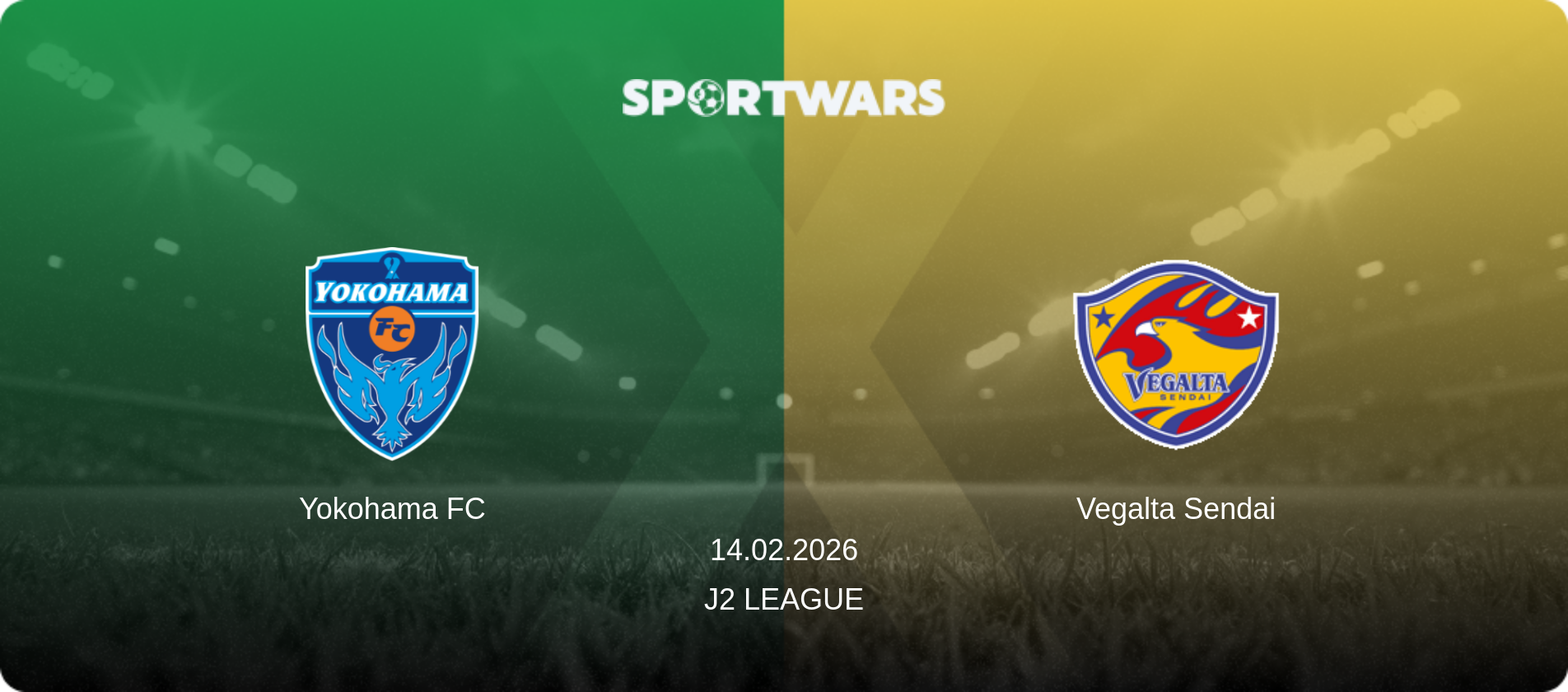Yokohama FC — Vegalta Sendai, 14.02.2026 — J2 League (match preview)