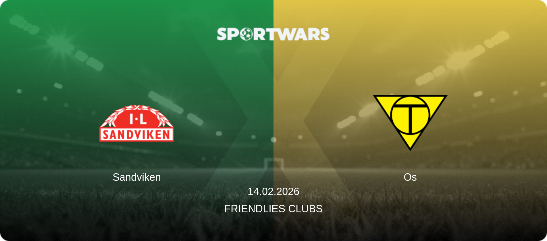 Sandviken — Os, 14.02.2026 — Friendlies Clubs (match preview)