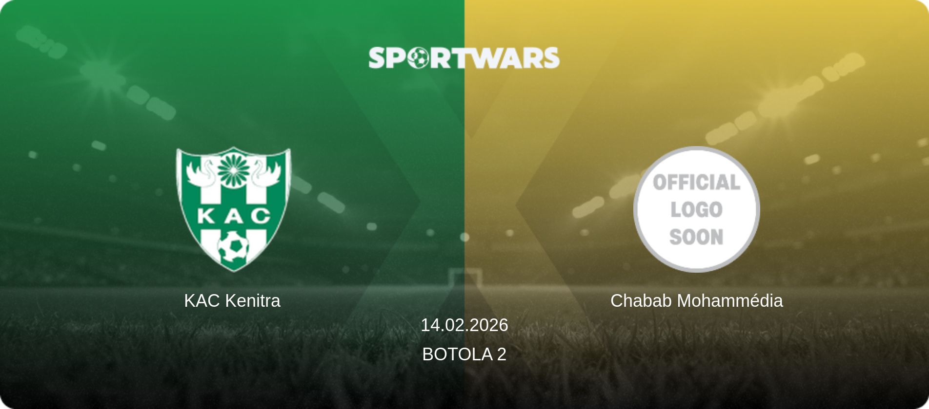KAC Kenitra — Chabab Mohammédia, 14.02.2026 — Botola 2 (match preview)