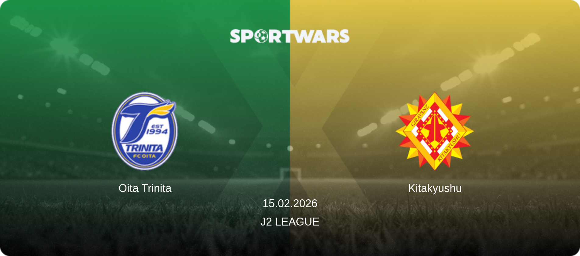 Oita Trinita — Kitakyushu, 15.02.2026 — J2 League (match preview)