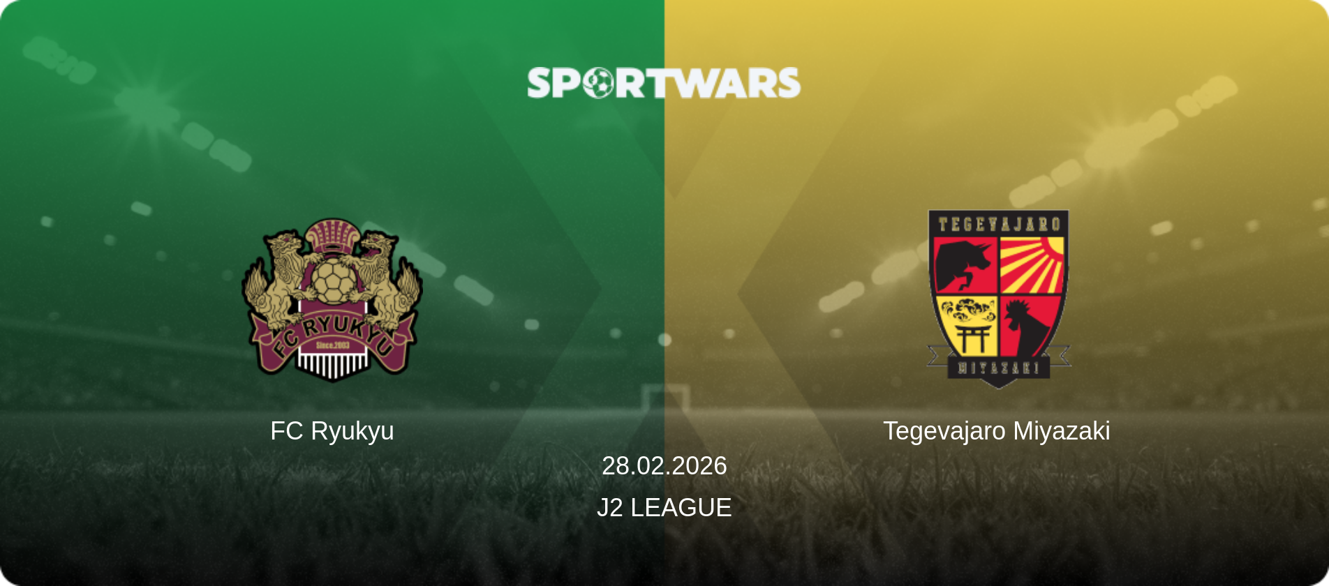 FC Ryukyu — Tegevajaro Miyazaki, 28.02.2026 — J2 League (match preview)
