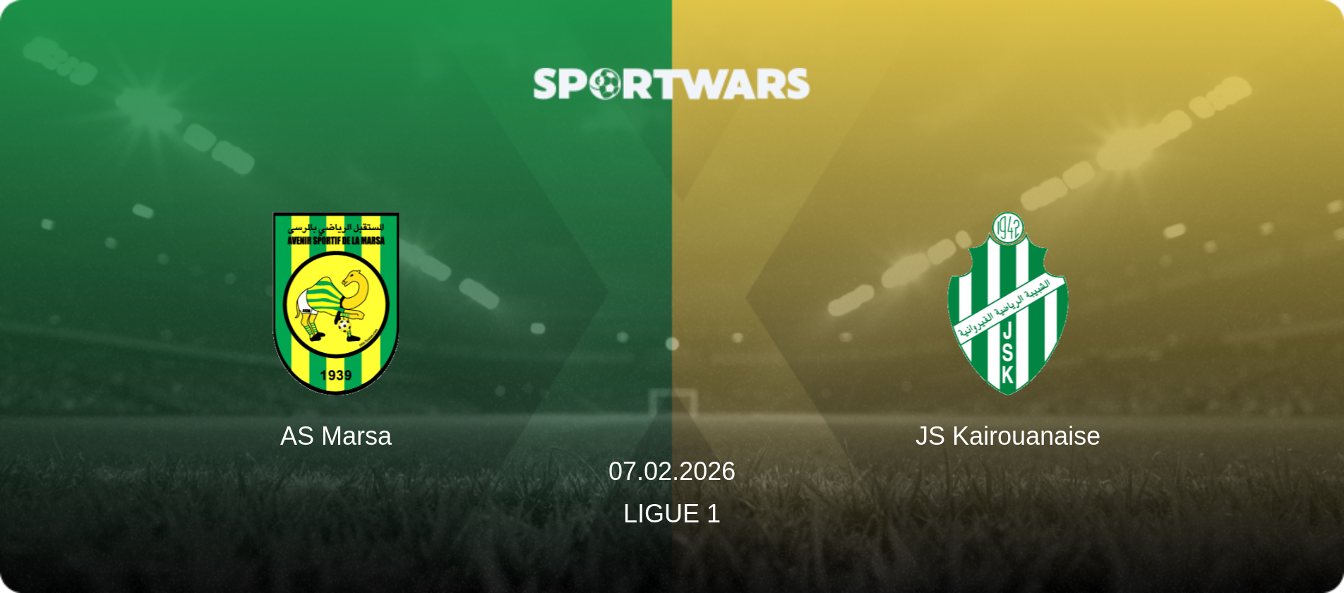 AS Marsa — JS Kairouanaise, 07.02.2026 — Ligue 1 (match preview)