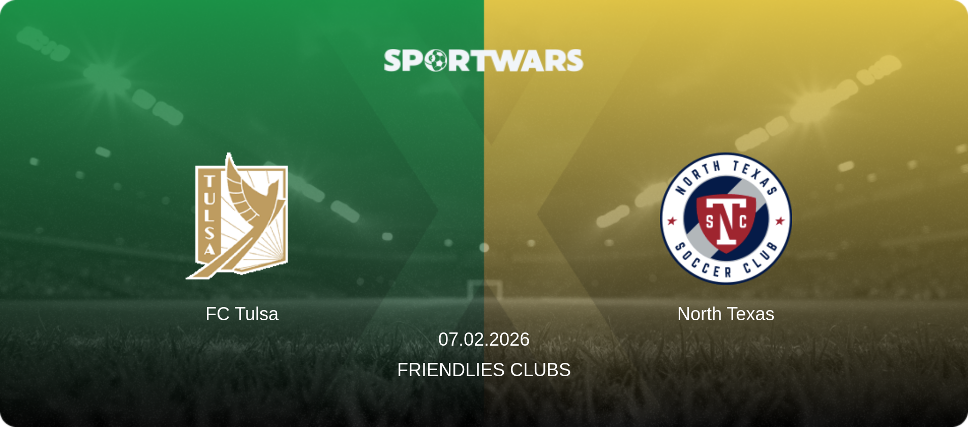 FC Tulsa — North Texas, 07.02.2026 — Friendlies Clubs (match preview)