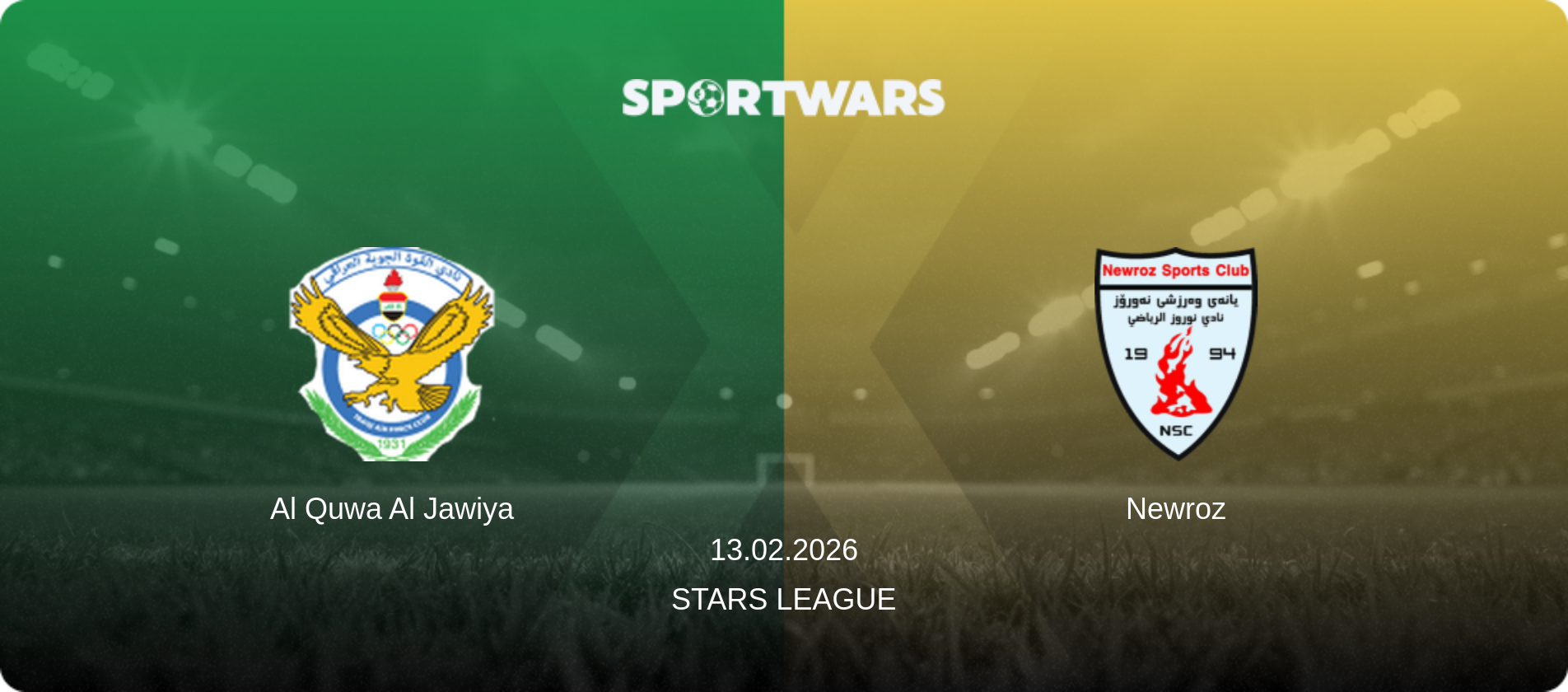 Al Quwa Al Jawiya — Newroz, 13.02.2026 — Stars League (match preview)