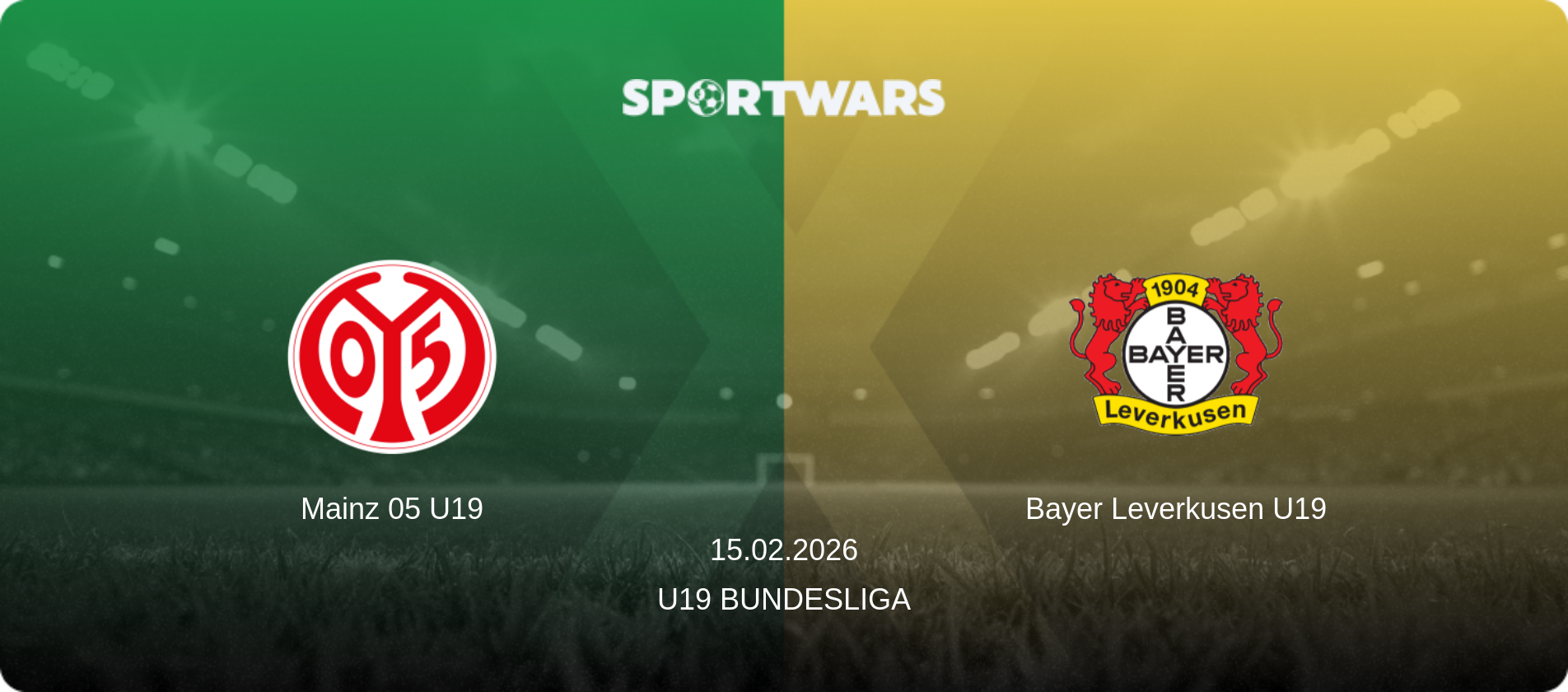 Mainz 05 U19 — Bayer Leverkusen U19, 15.02.2026 — U19 Bundesliga (match preview)