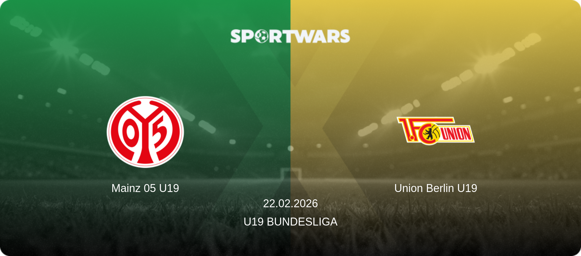 Mainz 05 U19 — Union Berlin U19, 22.02.2026 — U19 Bundesliga (match preview)
