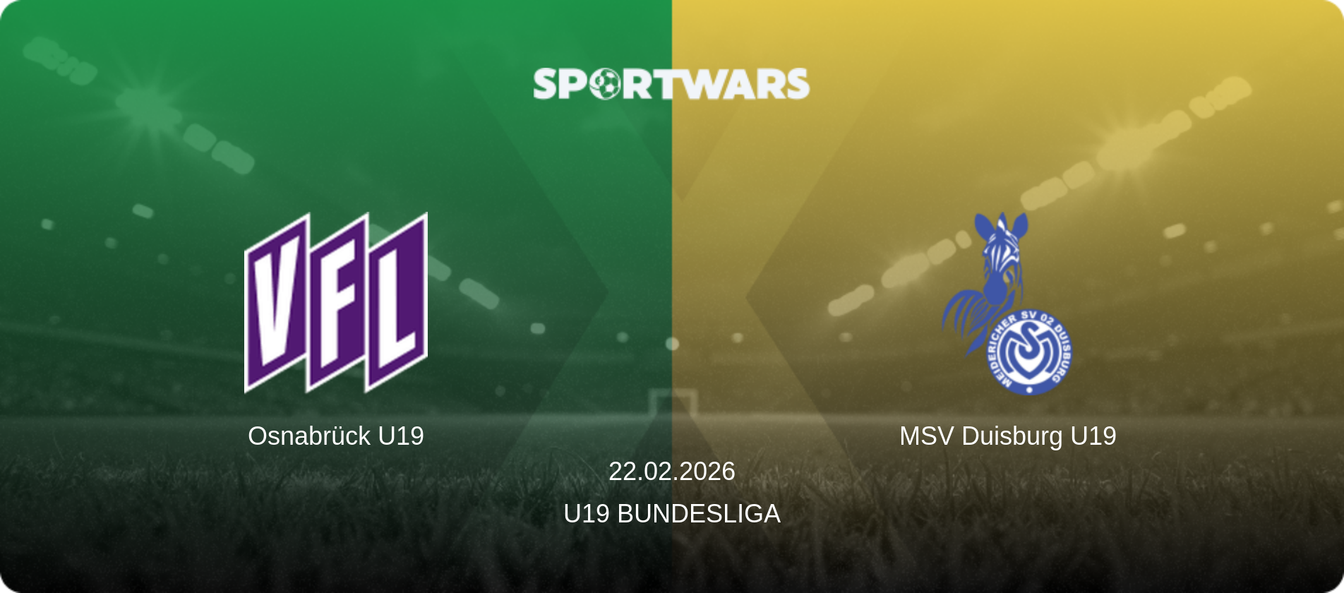 Osnabrück U19 — MSV Duisburg U19, 22.02.2026 — U19 Bundesliga (match preview)