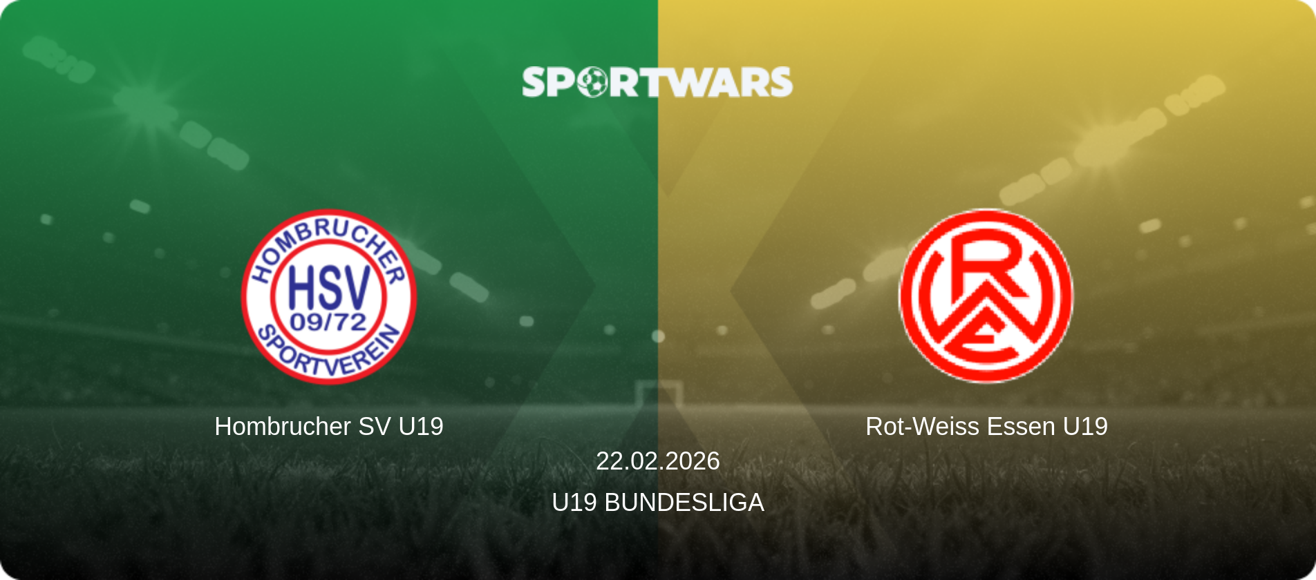 Hombrucher SV U19 — Rot-Weiss Essen U19, 22.02.2026 — U19 Bundesliga (match preview)