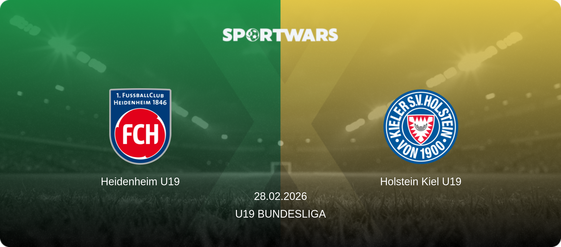 Heidenheim U19 — Holstein Kiel U19, 28.02.2026 — U19 Bundesliga (match preview)