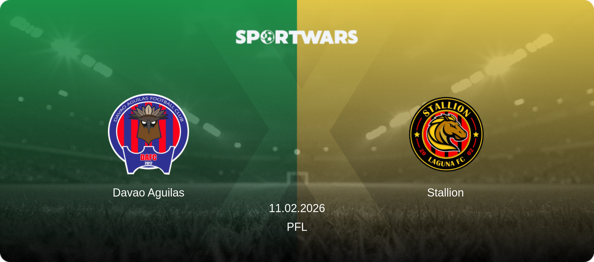 Davao Aguilas — Stallion, 11.02.2026 — PFL (match preview)