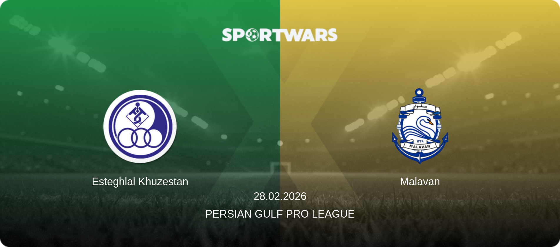 Esteghlal Khuzestan — Malavan, 28.02.2026 — Persian Gulf Pro League (match preview)