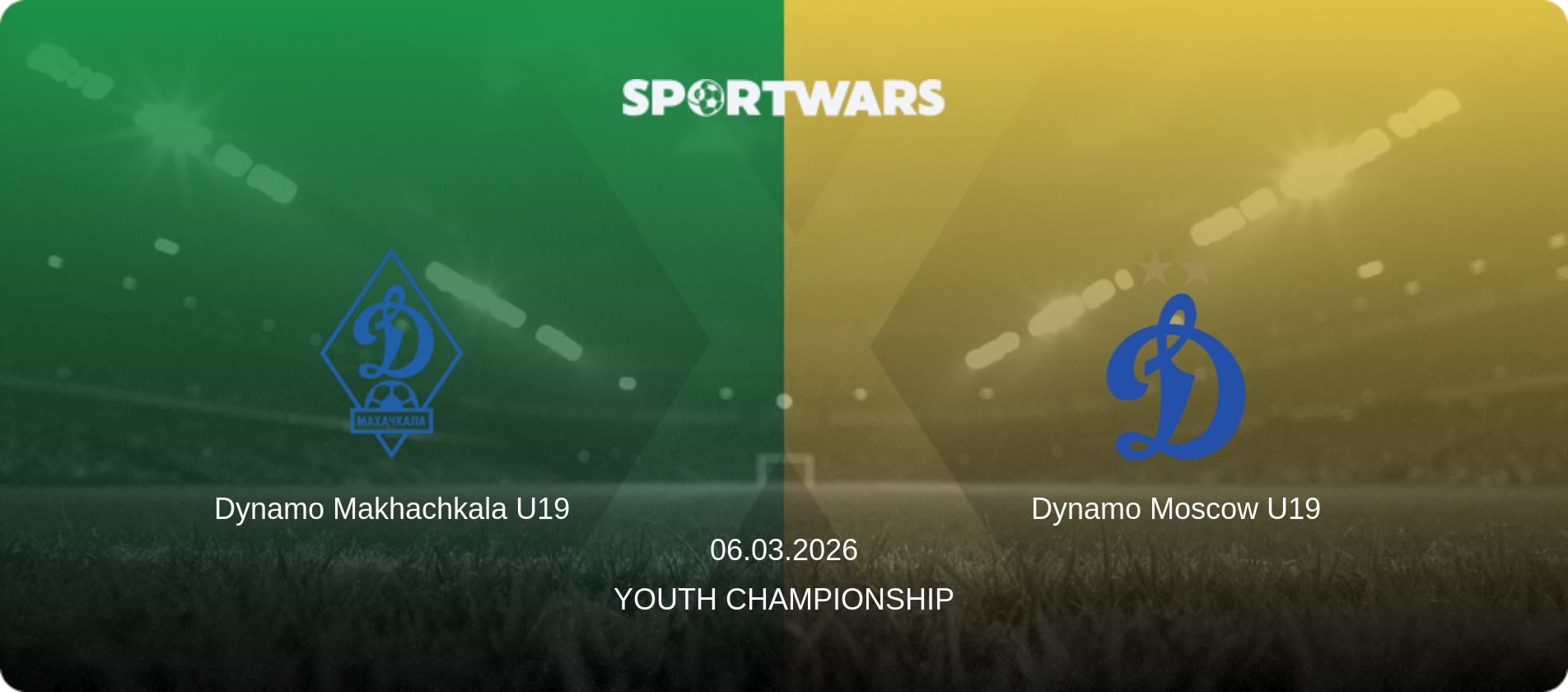Dynamo Makhachkala U19 — Dynamo Moscow U19, 06.03.2026 — Youth Championship (match preview)