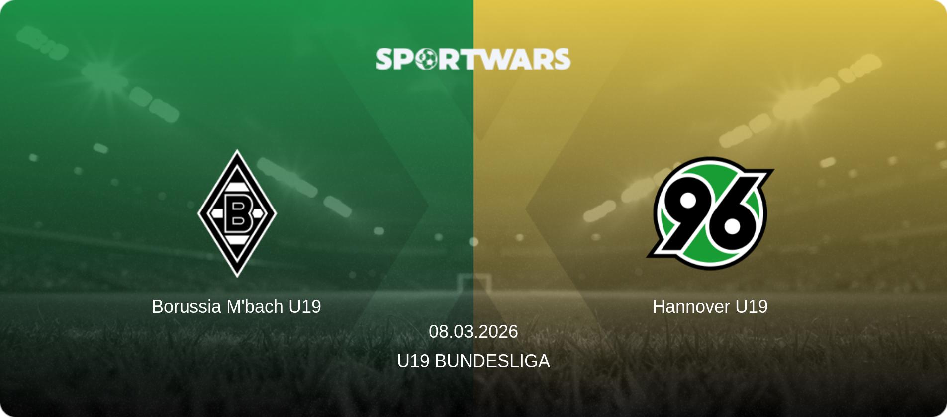 Borussia M'bach U19 — Hannover U19, 08.03.2026 — U19 Bundesliga (match preview)