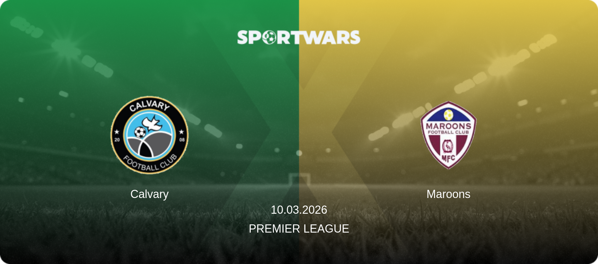 Calvary — Maroons, 10.03.2026 — Premier League (match preview)