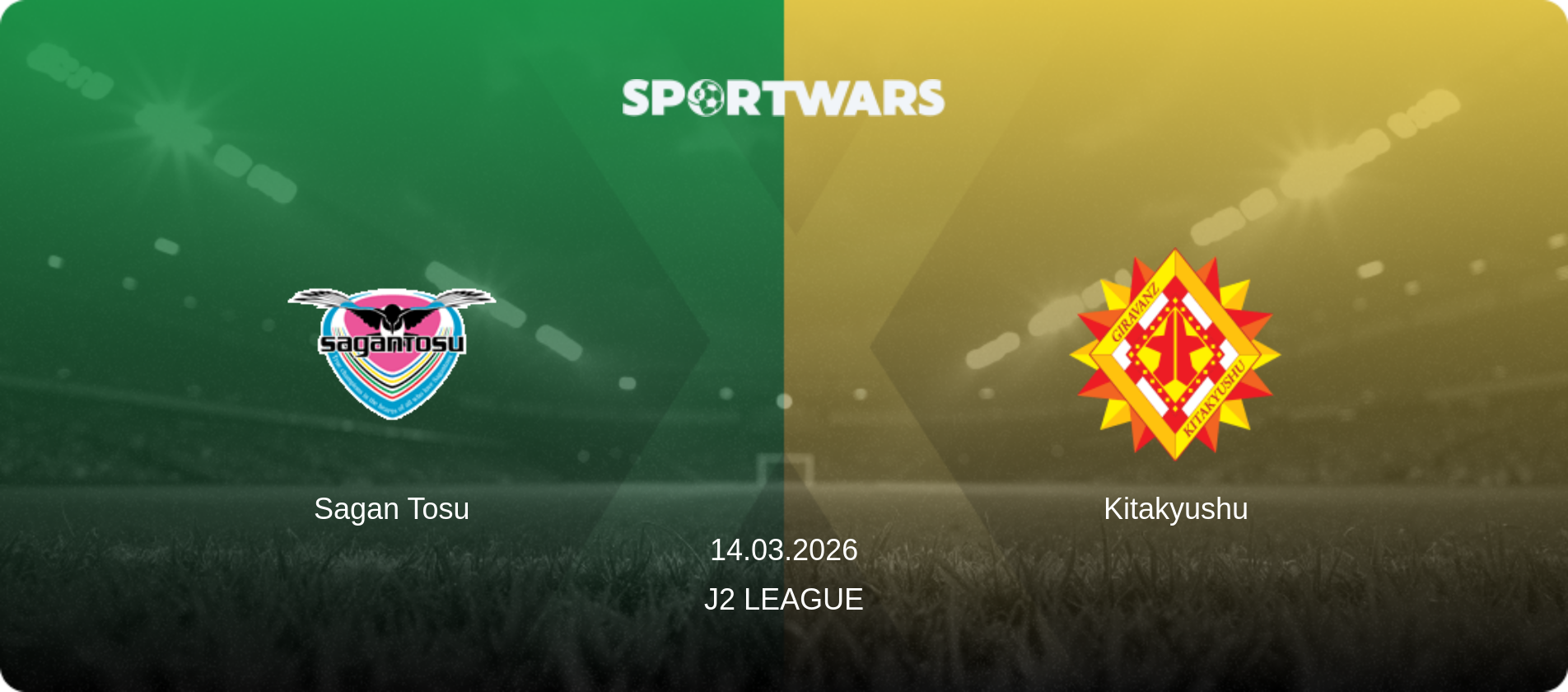 Sagan Tosu — Kitakyushu, 14.03.2026 — J2 League (match preview)