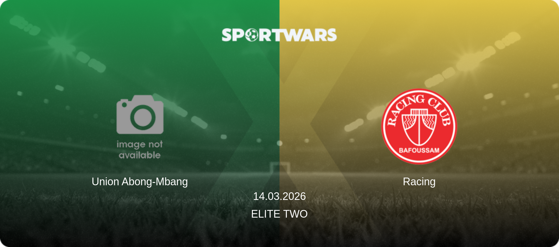 Union Abong-Mbang — Racing, 14.03.2026 — Elite Two (match preview)