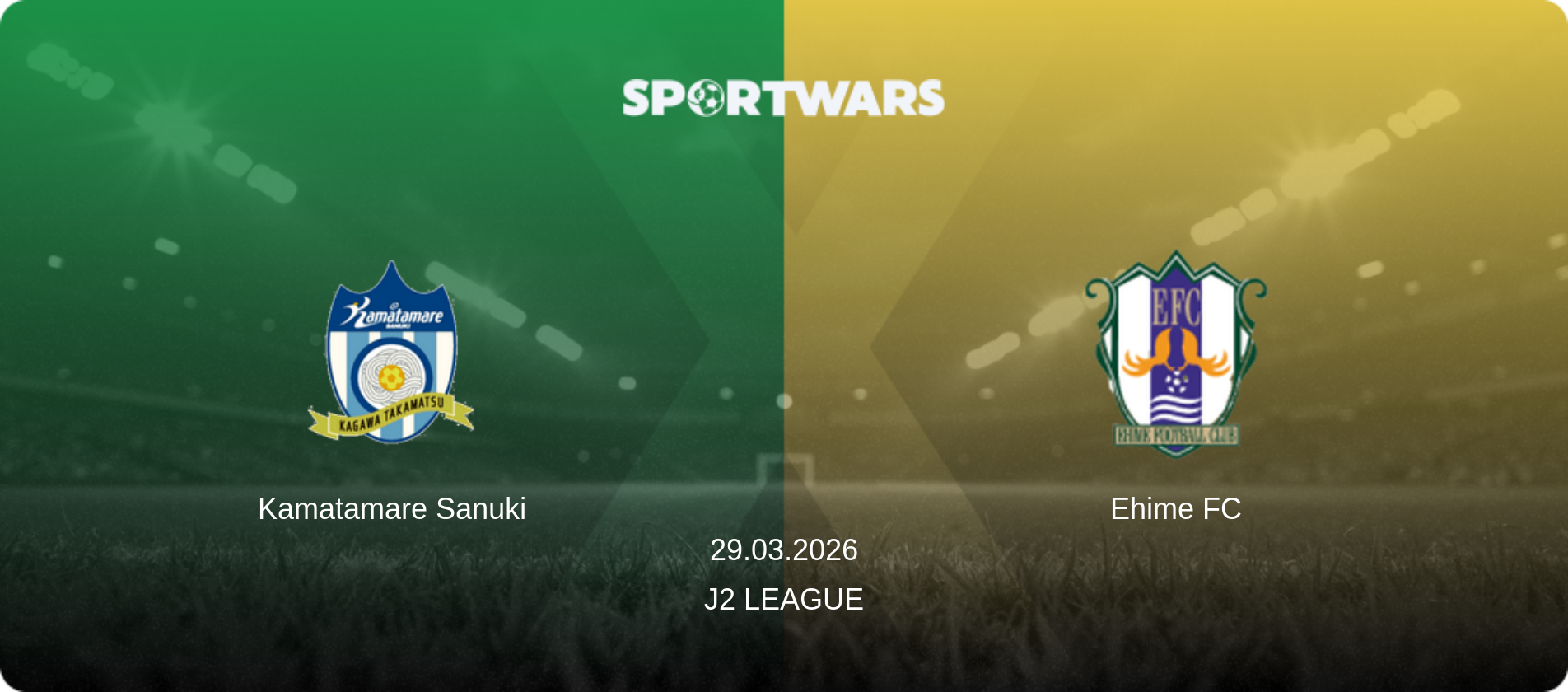 Kamatamare Sanuki — Ehime FC, 29.03.2026 — J2 League (match preview)