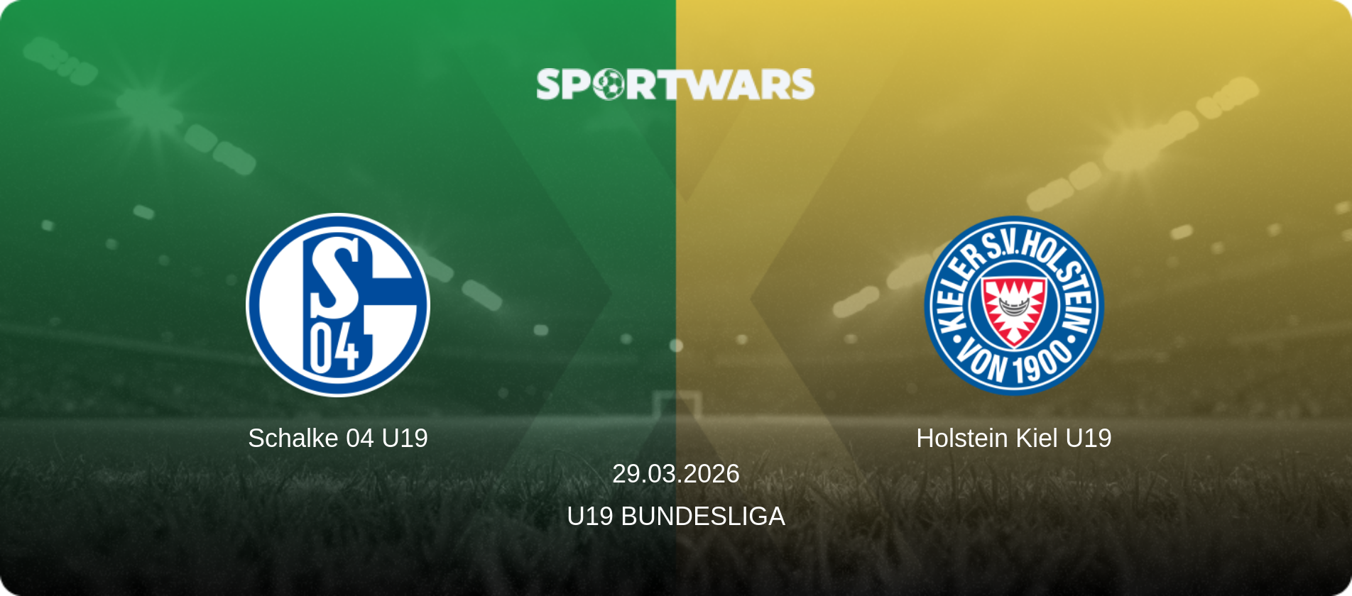 Schalke 04 U19 — Holstein Kiel U19, 29.03.2026 — U19 Bundesliga (match preview)