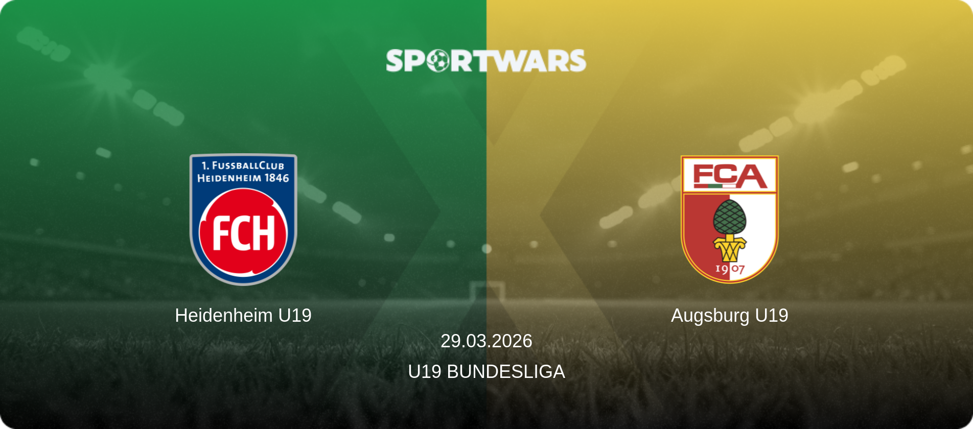 Heidenheim U19 — Augsburg U19, 29.03.2026 — U19 Bundesliga (match preview)