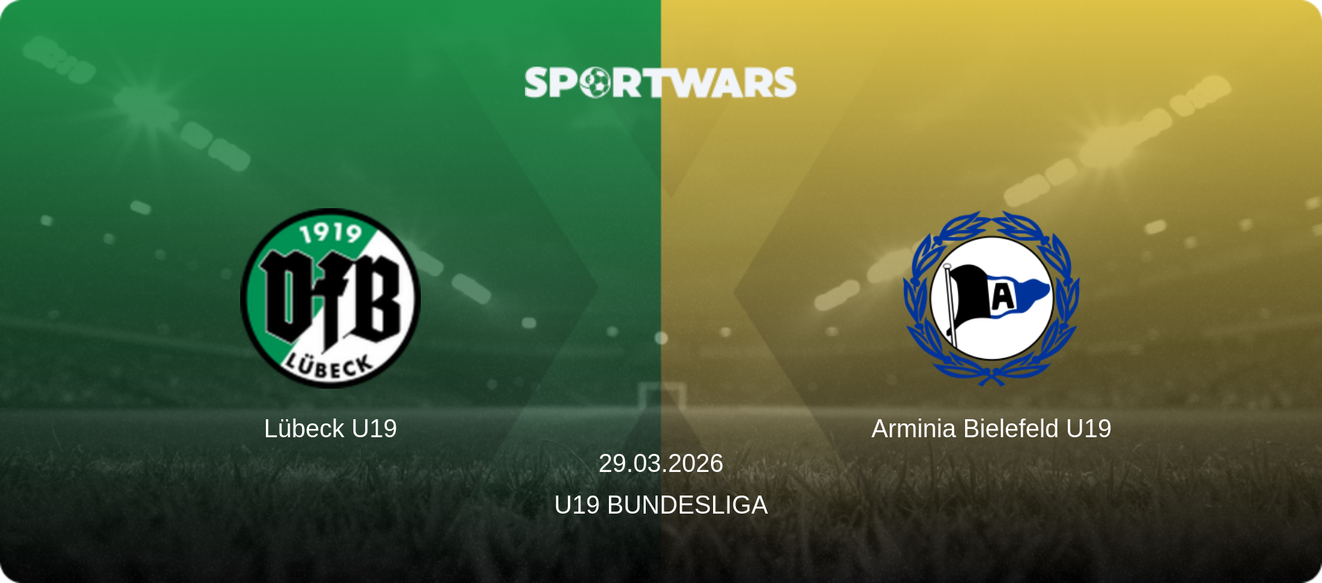 Lübeck U19 — Arminia Bielefeld U19, 29.03.2026 — U19 Bundesliga (match preview)