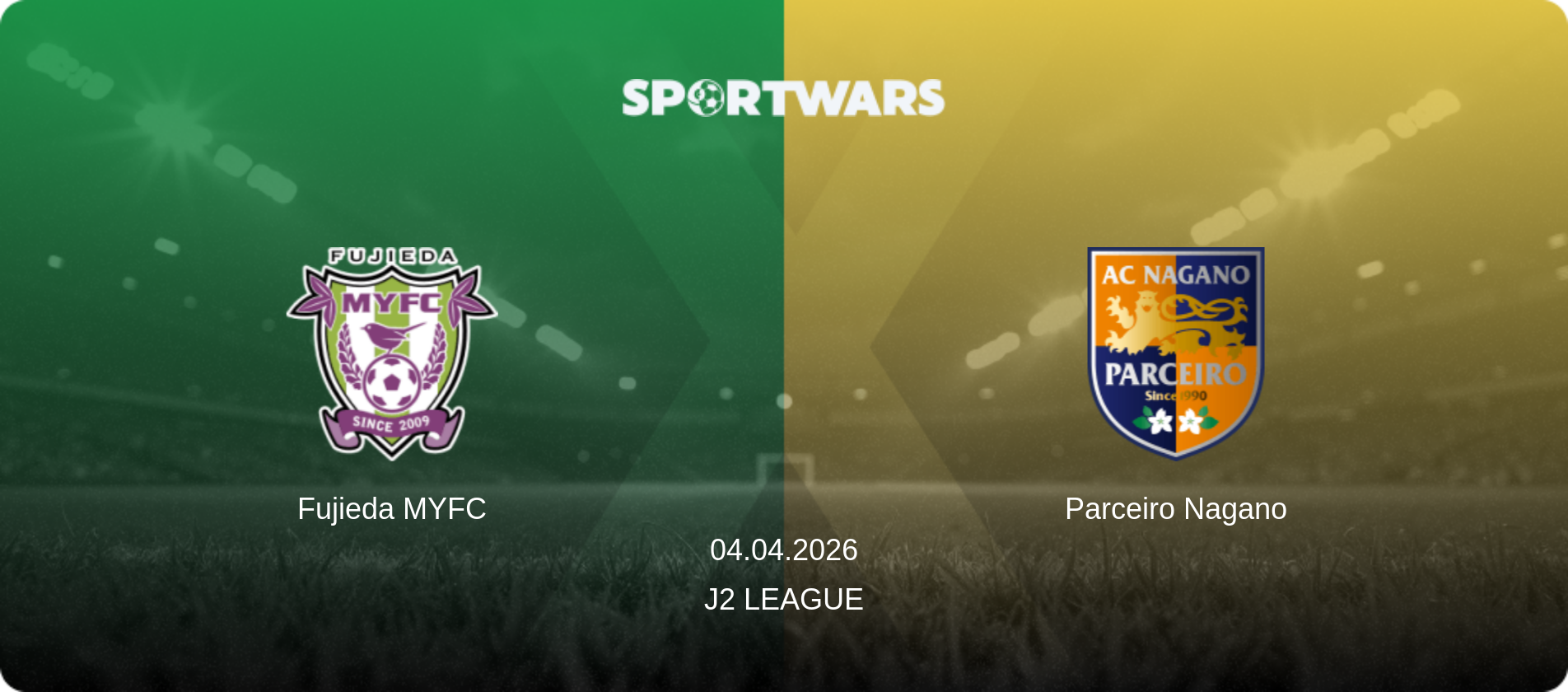 Fujieda MYFC — Parceiro Nagano, 04.04.2026 — J2 League (match preview)