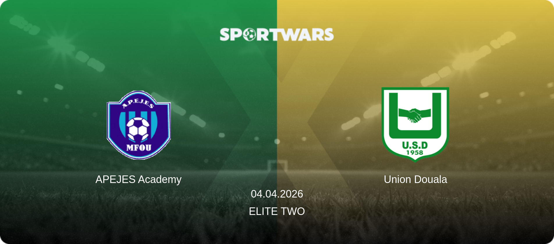 APEJES Academy — Union Douala, 04.04.2026 — Elite Two (match preview)