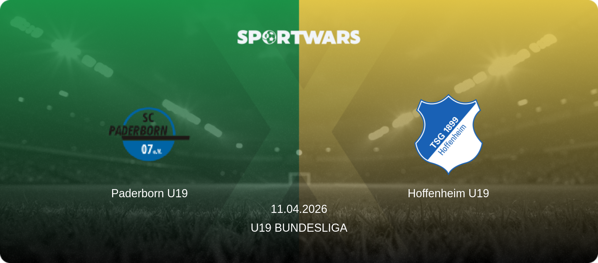 Paderborn U19 — Hoffenheim U19, 11.04.2026 — U19 Bundesliga (match preview)