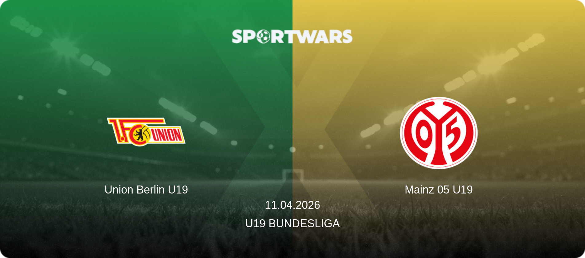 Union Berlin U19 — Mainz 05 U19, 11.04.2026 — U19 Bundesliga (match preview)
