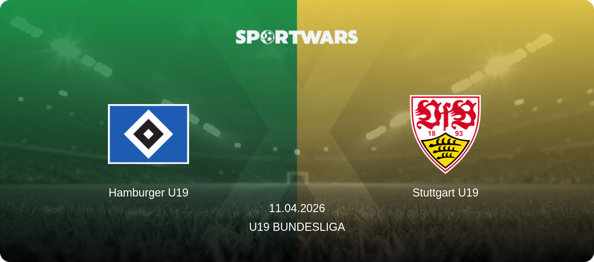 Hamburger U19 — Stuttgart U19, 11.04.2026 — U19 Bundesliga (match preview)