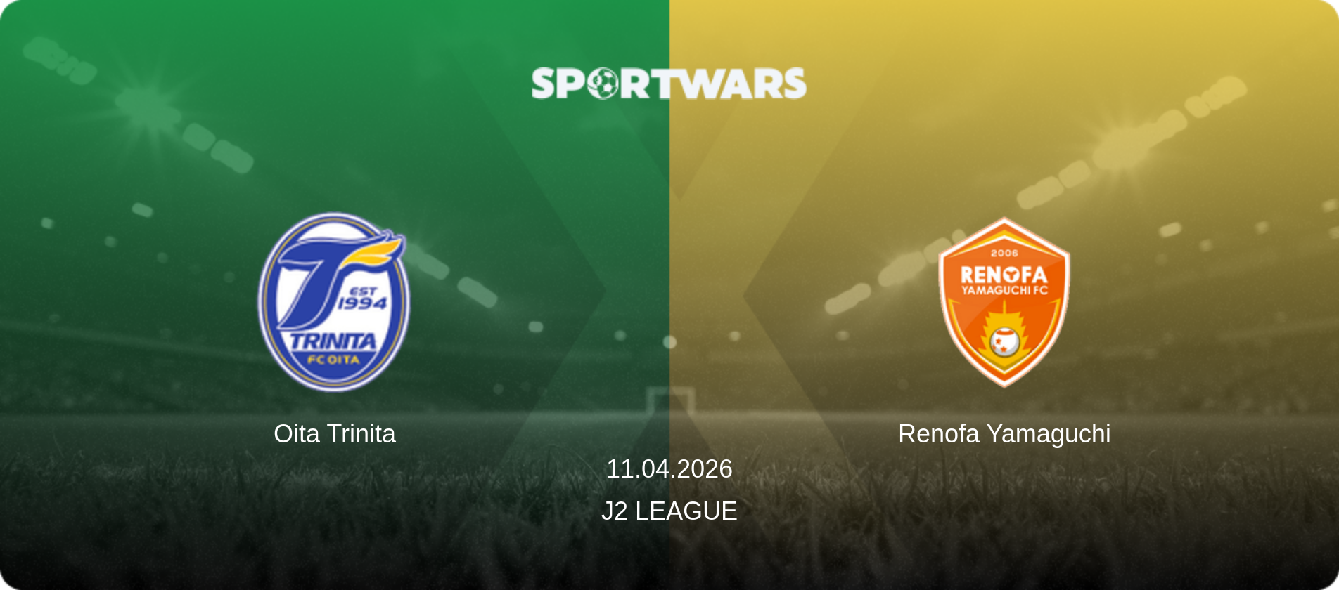 Oita Trinita — Renofa Yamaguchi, 11.04.2026 — J2 League (match preview)