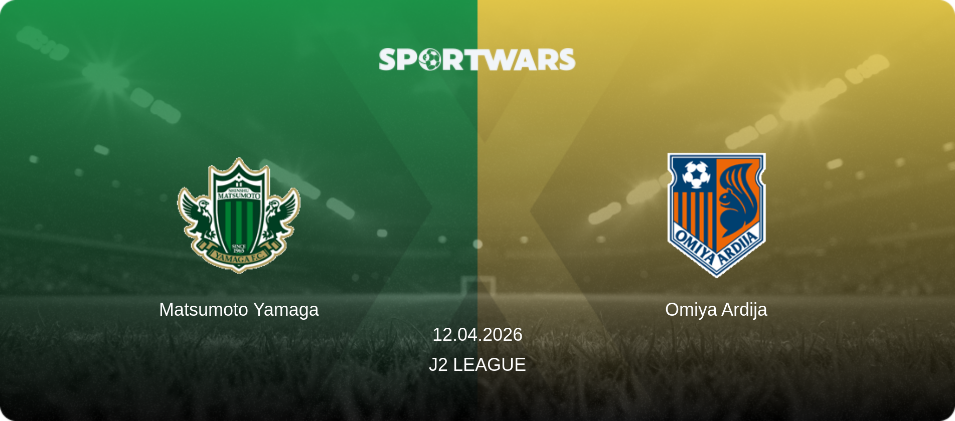 Matsumoto Yamaga — Omiya Ardija, 12.04.2026 — J2 League (match preview)