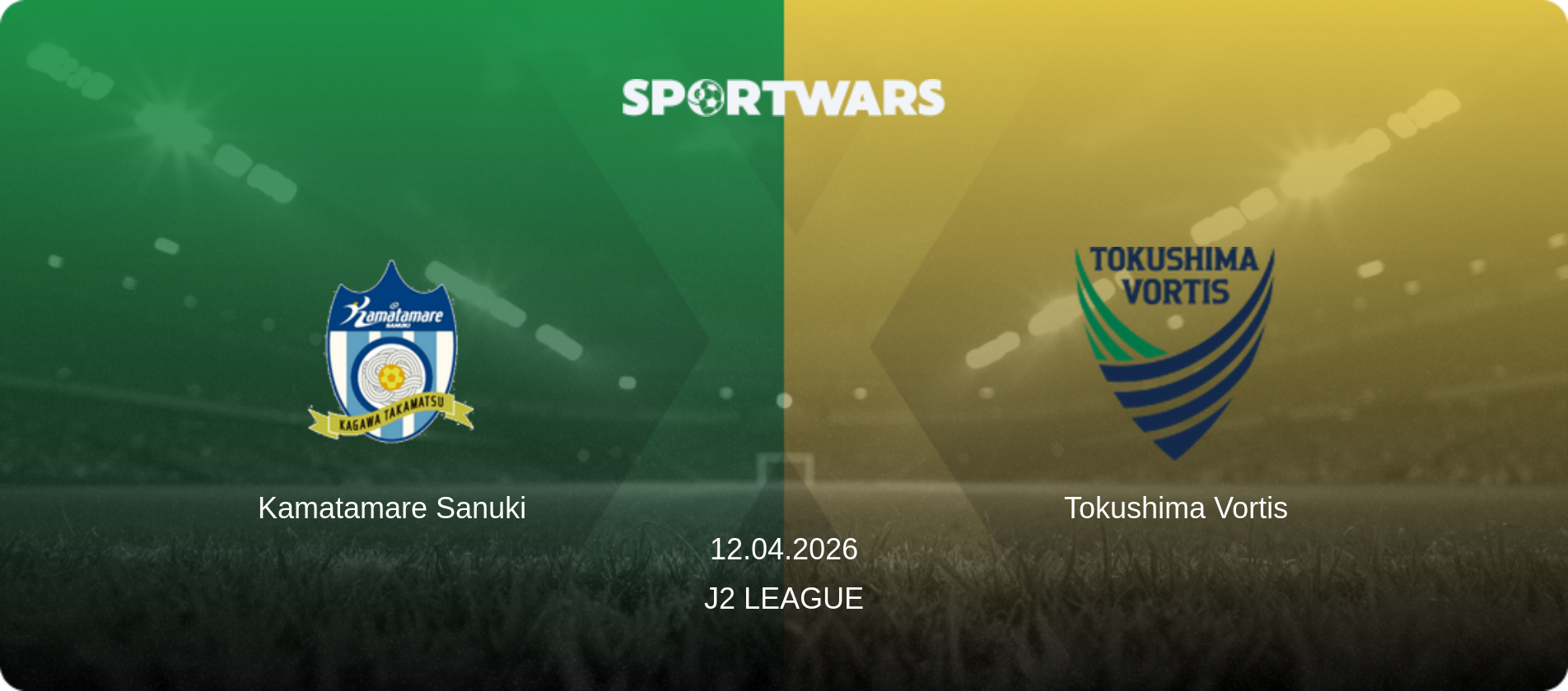 Kamatamare Sanuki — Tokushima Vortis, 12.04.2026 — J2 League (match preview)
