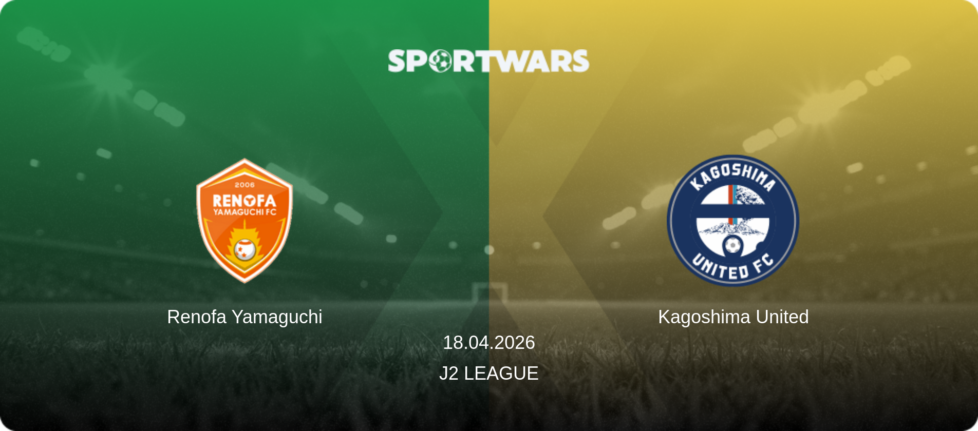 Renofa Yamaguchi — Kagoshima United, 18.04.2026 — J2 League (match preview)