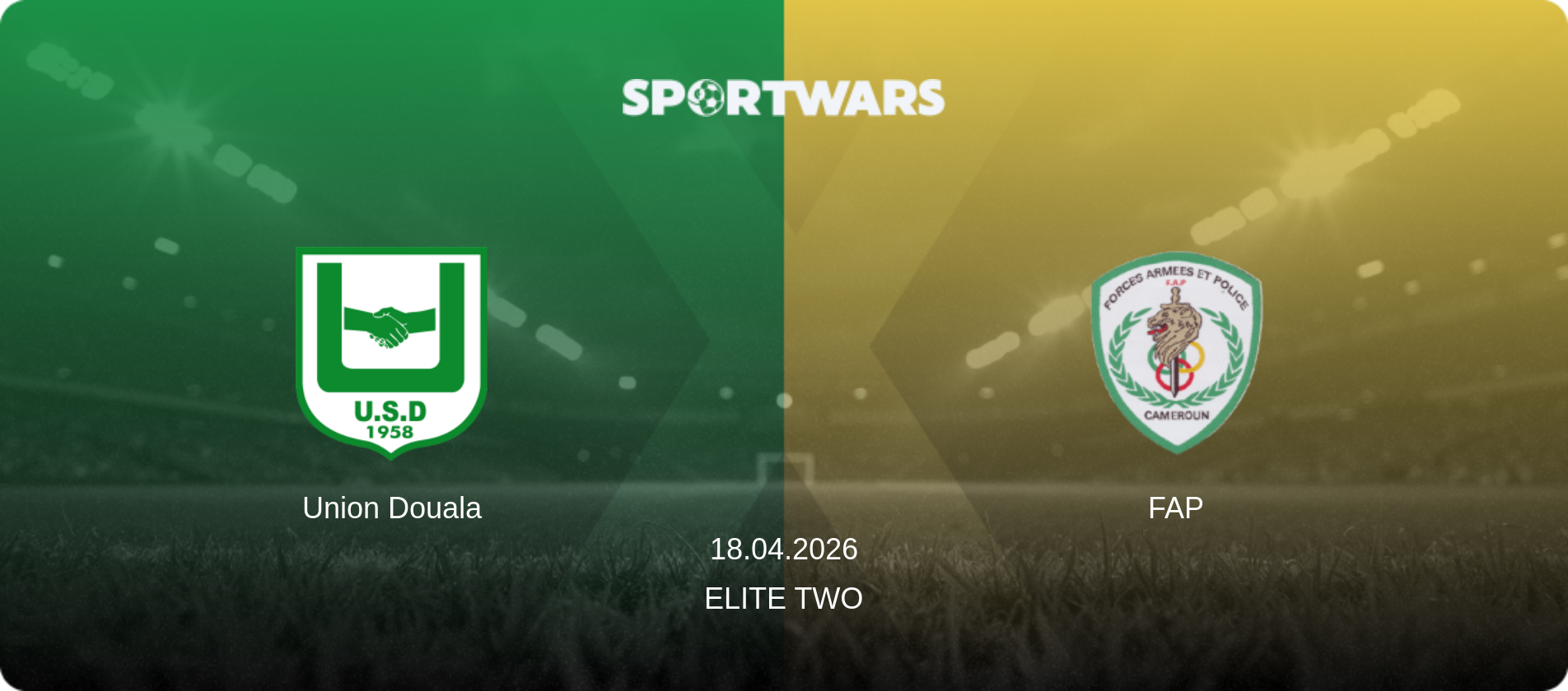 Union Douala — FAP, 18.04.2026 — Elite Two (match preview)