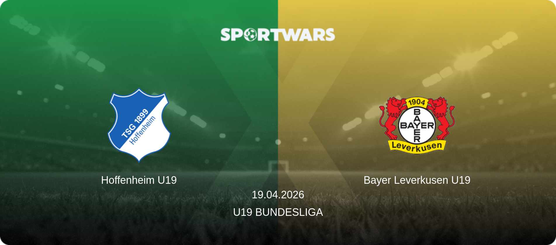 Hoffenheim U19 — Bayer Leverkusen U19, 19.04.2026 — U19 Bundesliga (match preview)