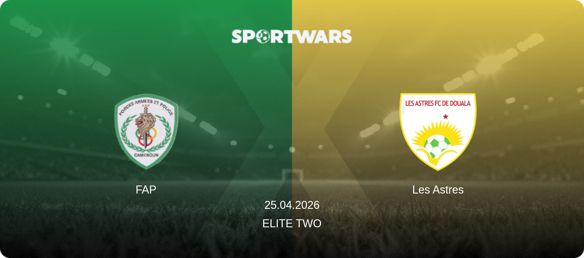 FAP — Les Astres, 25.04.2026 — Elite Two (match preview)