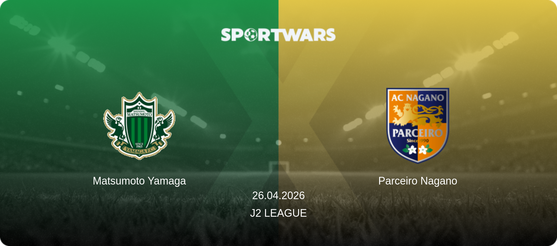 Matsumoto Yamaga — Parceiro Nagano, 26.04.2026 — J2 League (match preview)