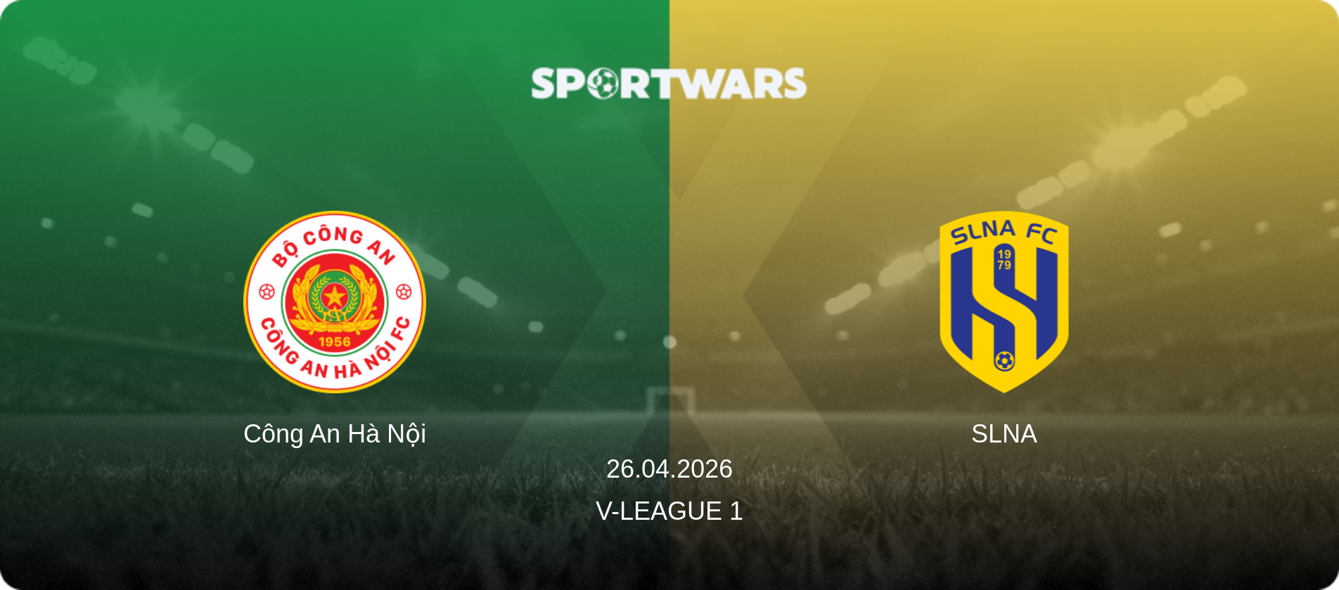 Công An Hà Nội — SLNA, 26.04.2026 — V-League 1 (match preview)