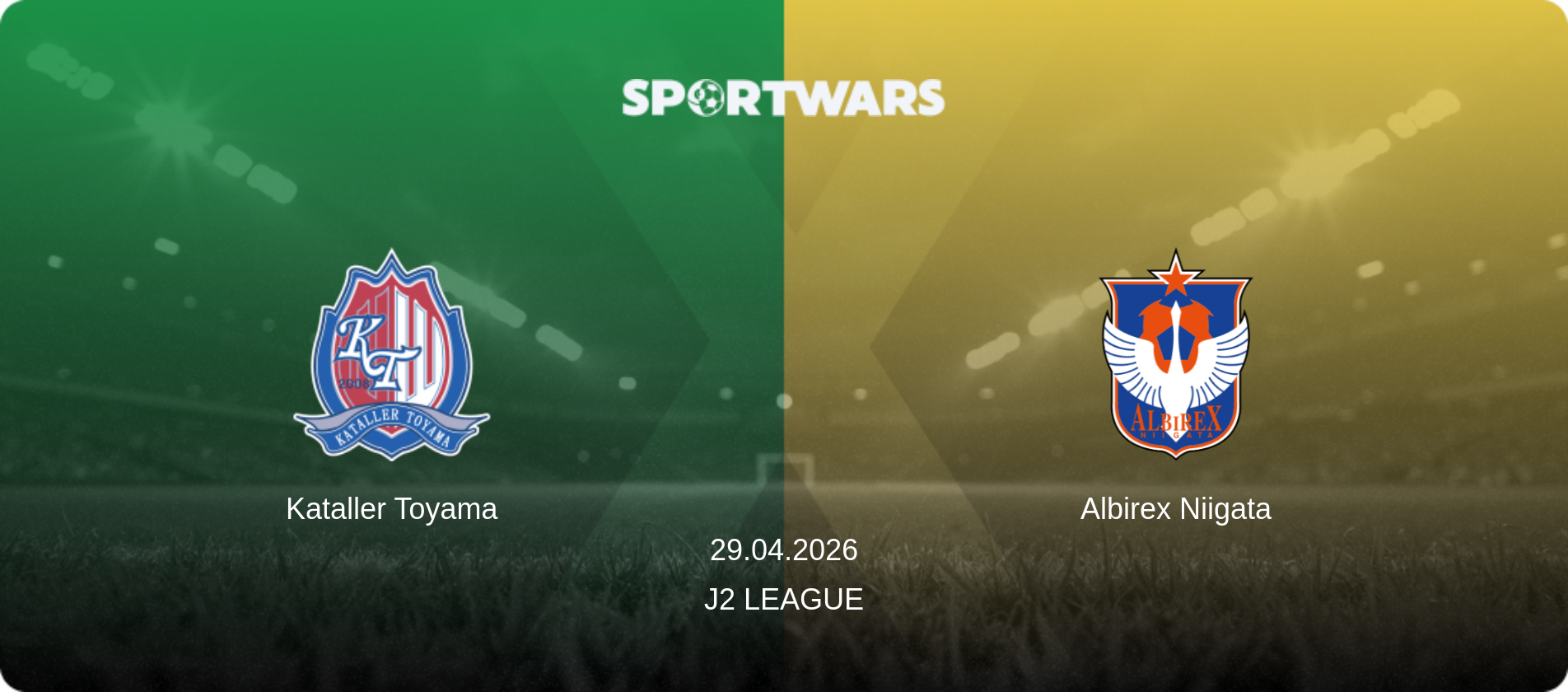 Kataller Toyama — Albirex Niigata, 29.04.2026 — J2 League (match preview)