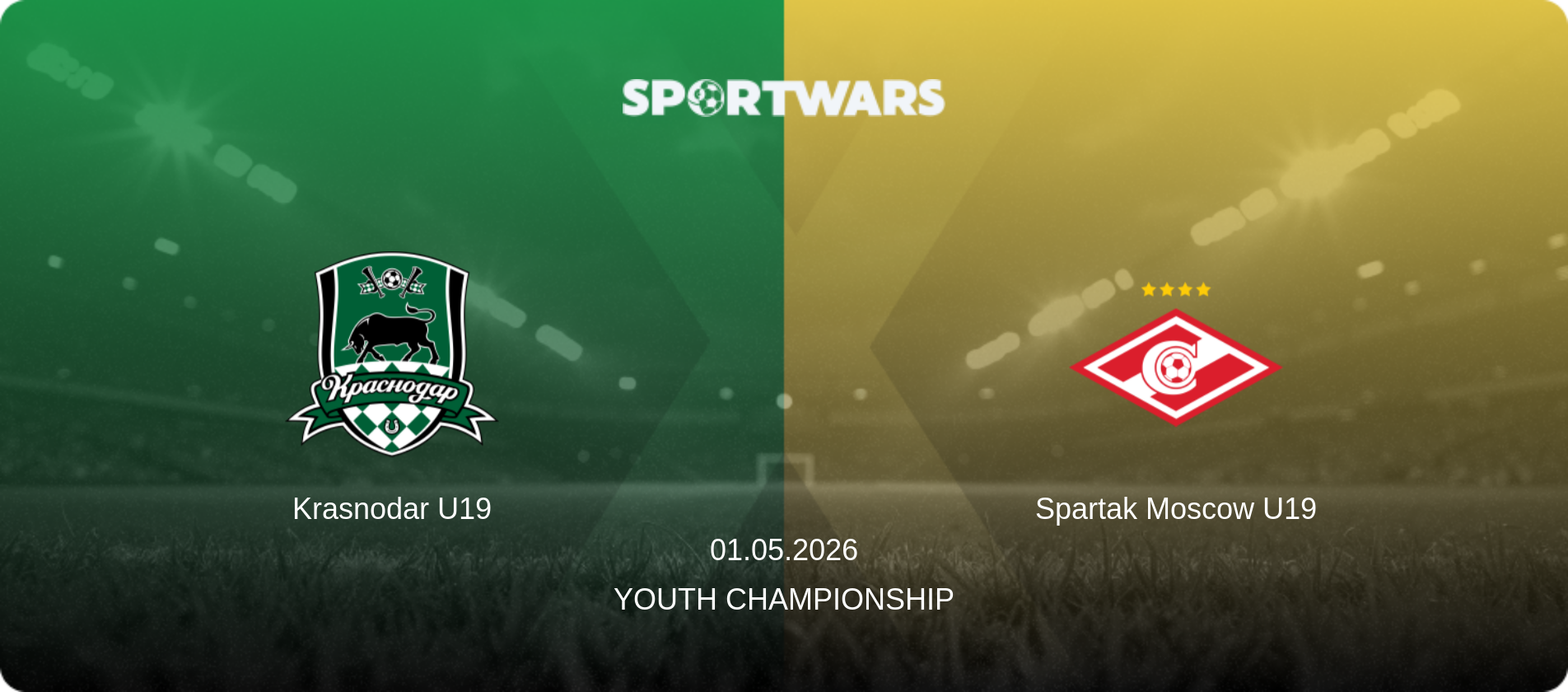 Krasnodar U19 — Spartak Moscow U19, 01.05.2026 — Youth Championship (match preview)