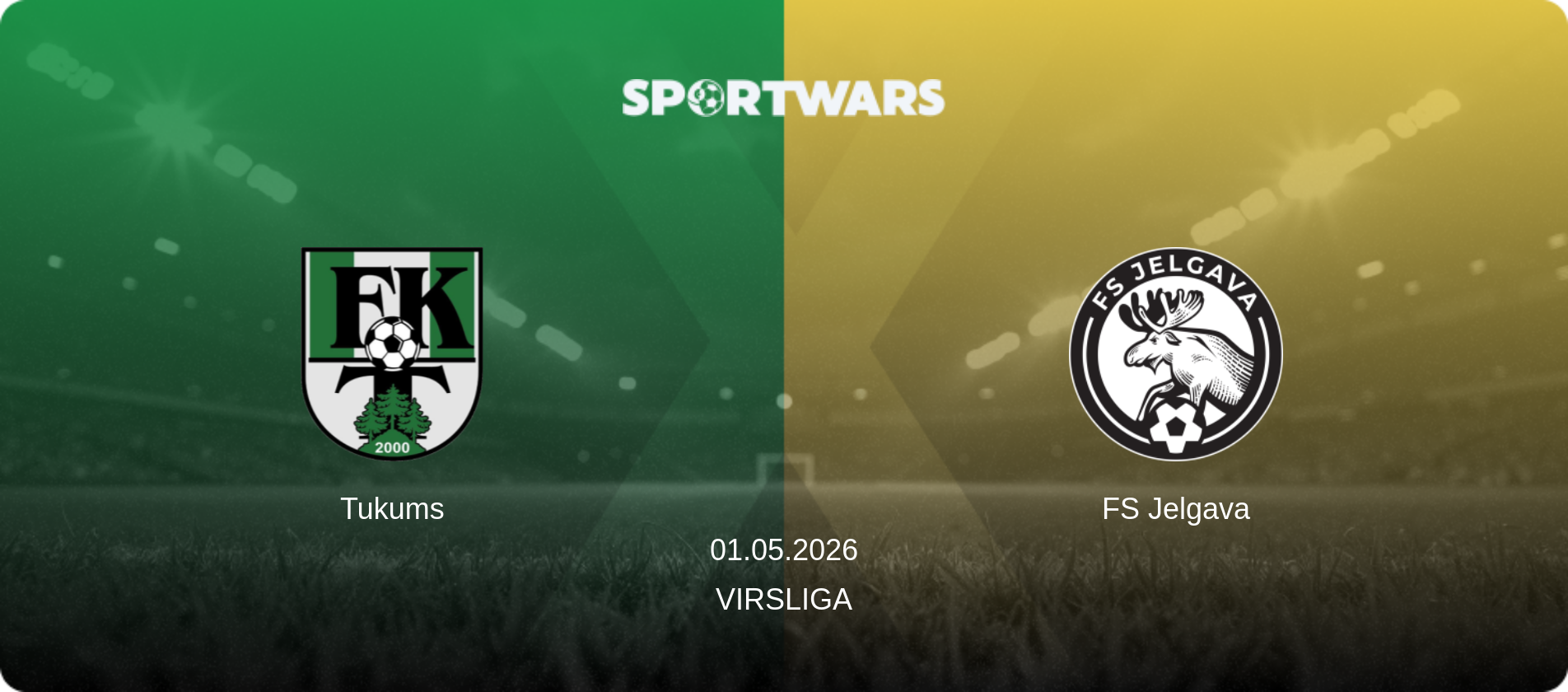 Tukums — FS Jelgava, 01.05.2026 — Virsliga (match preview)