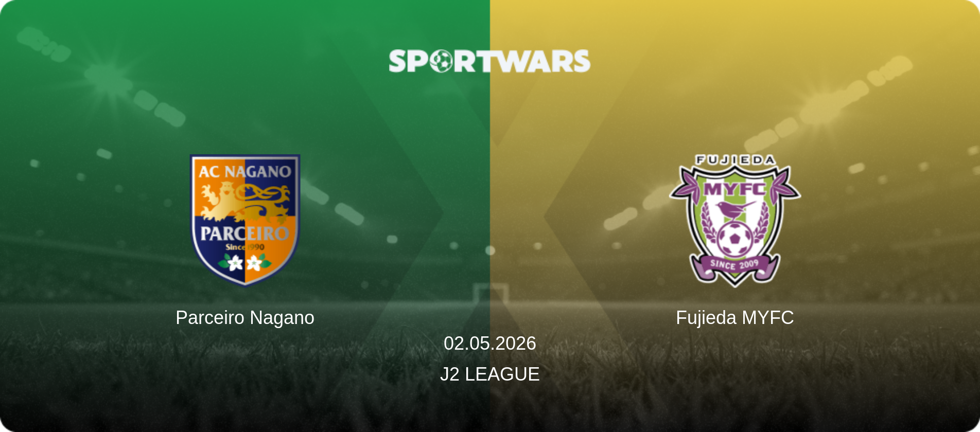 Parceiro Nagano — Fujieda MYFC, 02.05.2026 — J2 League (match preview)