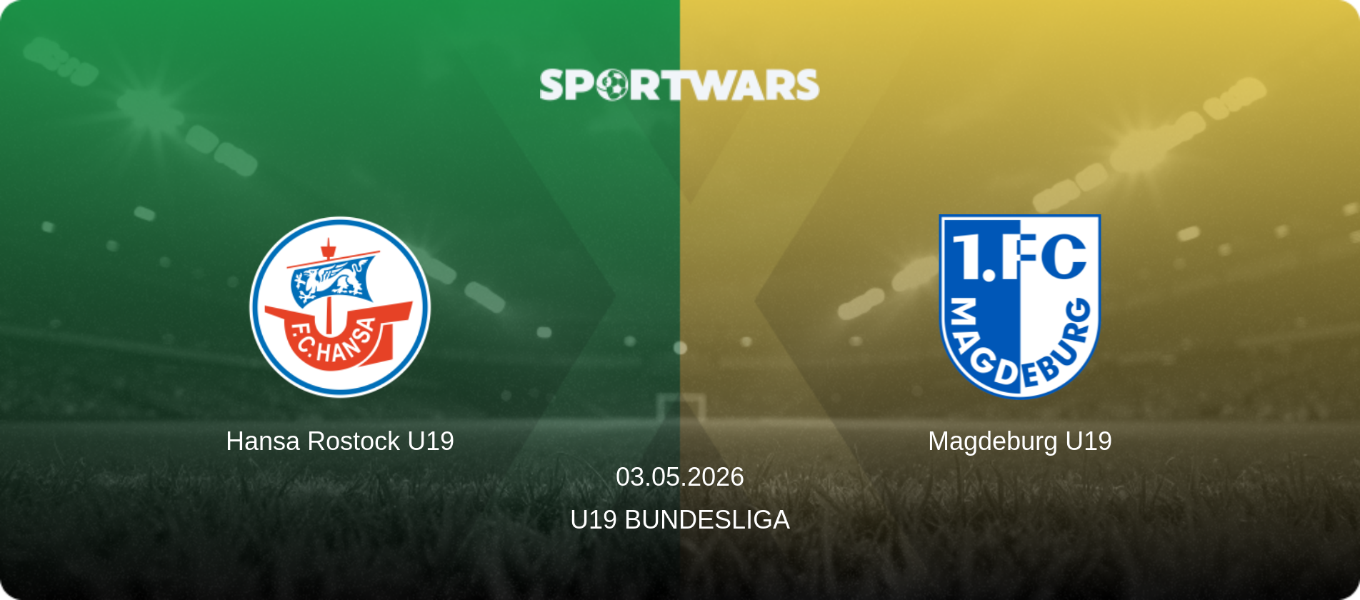 Hansa Rostock U19 — Magdeburg U19, 03.05.2026 — U19 Bundesliga (match preview)